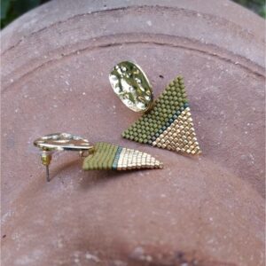 Gold Mine Earring