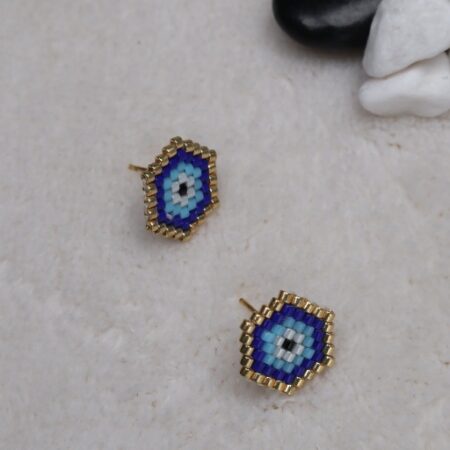 Iris Shield Earrings