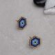 Iris Shield Earrings