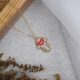 Palmeta Beaded Necklace