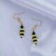 Buzzling Bee Drop Earrings