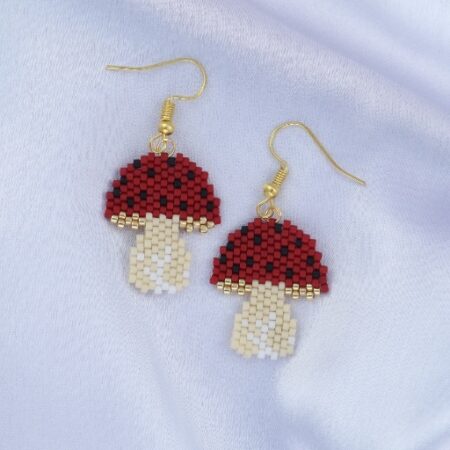 Magic Mushroom Earring