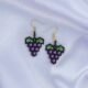 Grape Crush Earring