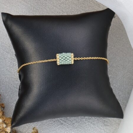 Sage Mosaic Bracelet