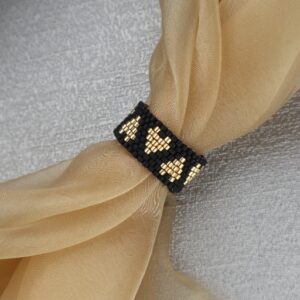  Heartistry Noir Beaded Band