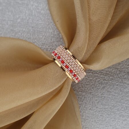 Blush Harmony Beaded Band