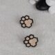Paw-sitive Vibes Studs  Earring